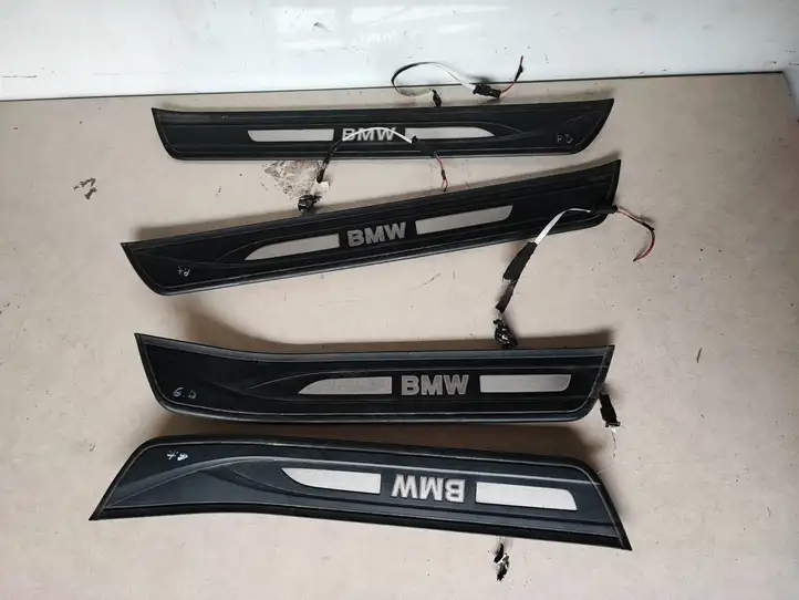 BMW 5 GT F07 (2010 - 2017) 7193475 Внутренняя обшивка порога (комплект) — фото 1
