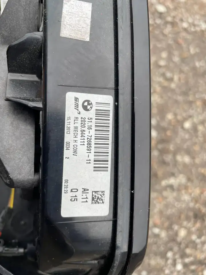 BMW 1 F20 F21 (2011 - 2019) Боковое зеркало механическое — фото 4