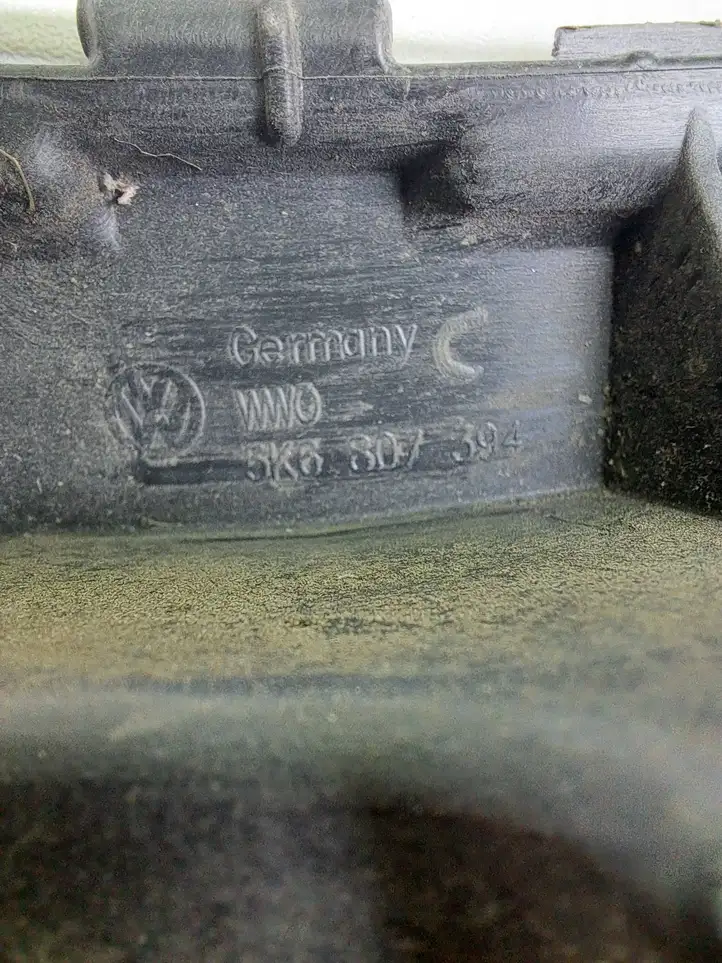 Volkswagen Golf VI (2009 - 2013) 5K6807394 Кронштейн заднего бампера — фото 3