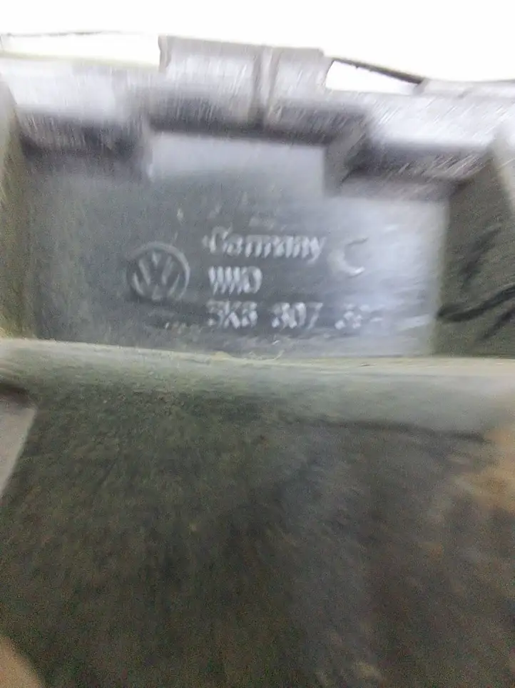 Volkswagen Golf VI (2009 - 2013) 5K6807394 Кронштейн заднего бампера — фото 3