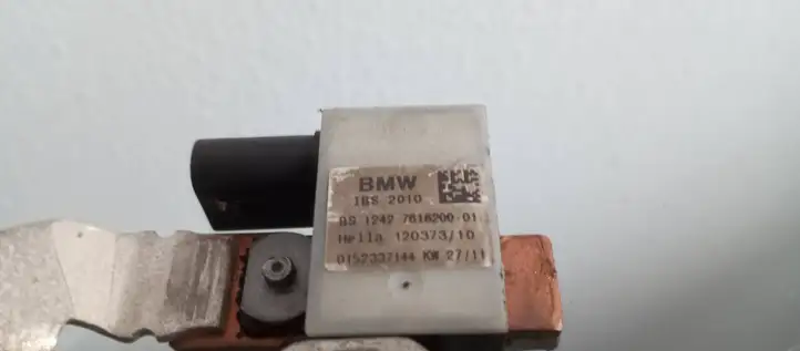 BMW 3 E90 E91 (2005 - 2012) 7616200 Минусовой провод аккумулятора — фото 3