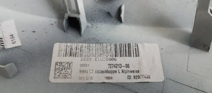 BMW 3 F30 F35 F31 (2012 - 2018) 20203001 Пластиковая отделка зеркала — фото 5