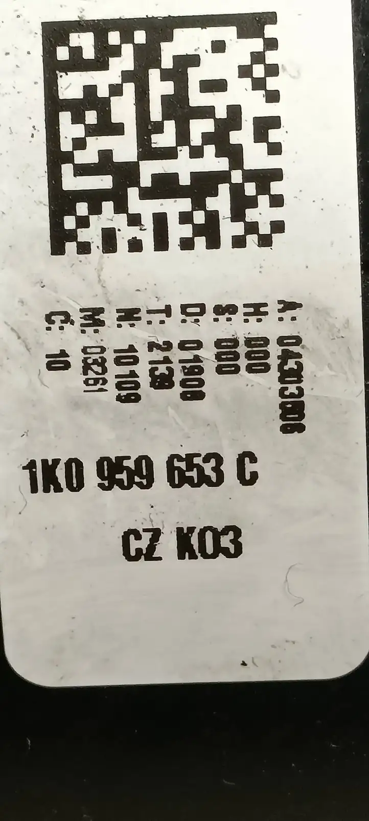 Volkswagen Golf V (2003 - 2009) 1K0959653C Контактное кольцо SRS — фото 5