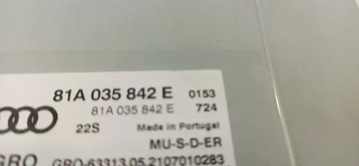 Audi Q2 - (2016 - ) 81A035842E Магнитола / мультимедийная система — фото 2