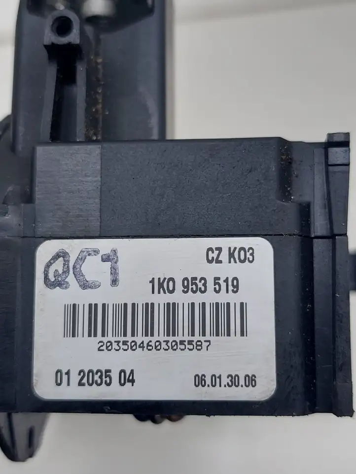 Volkswagen Caddy (2004 - 2010) 1K0953519 Переключатель стеклоочистителей — фото 3