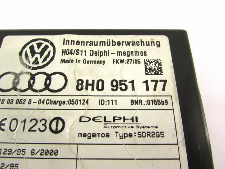 Audi A4 S4 B6 8E 8H (2000 - 2006) Прочие блоки управления — фото 5