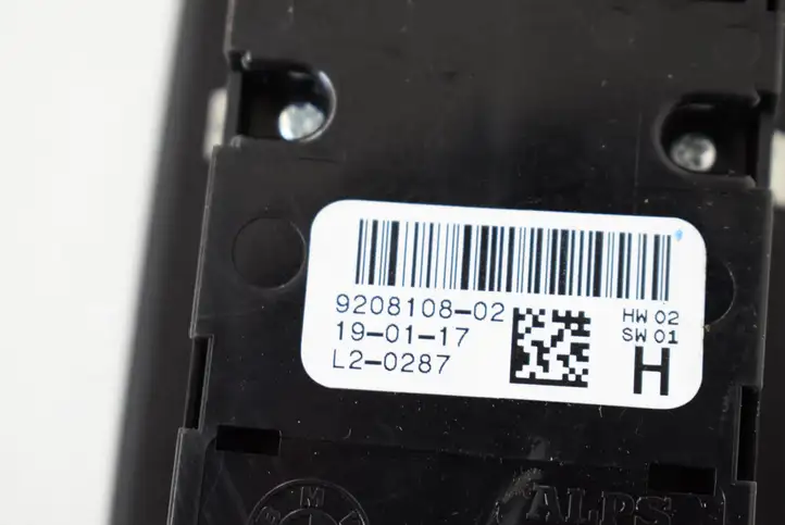 BMW 3 F30 F35 F31 (2012 - 2018) 9208108 Блок кнопок стеклоподъемников — фото 5