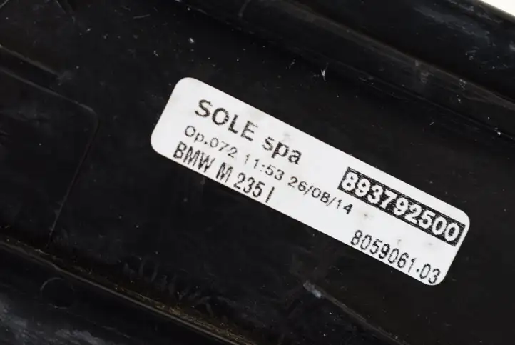 BMW 2 F22 F23 (2013 - 2017) 8059061 Внутренняя обшивка порога (комплект) — фото 4