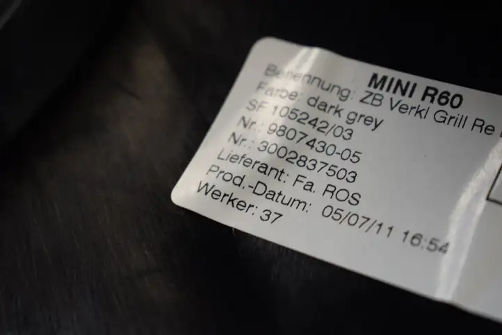 Mini Cooper Countryman R60 (2010 - 2016) 9807430 Декоративная планка — фото 5