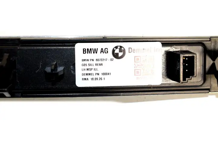 BMW X5 G05 (2018 - ) 8070437 Внутренняя обшивка порога (комплект) — фото 5