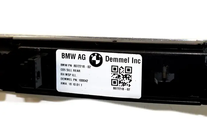BMW X5 G05 (2018 - ) 8070437 Внутренняя обшивка порога (комплект) — фото 6