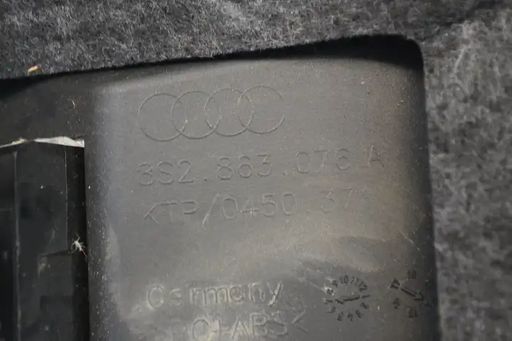Audi TT TTS RS Mk3 8S (2014 - 2018) 8S2863076A Нижняя отделка панели приборов — фото 6