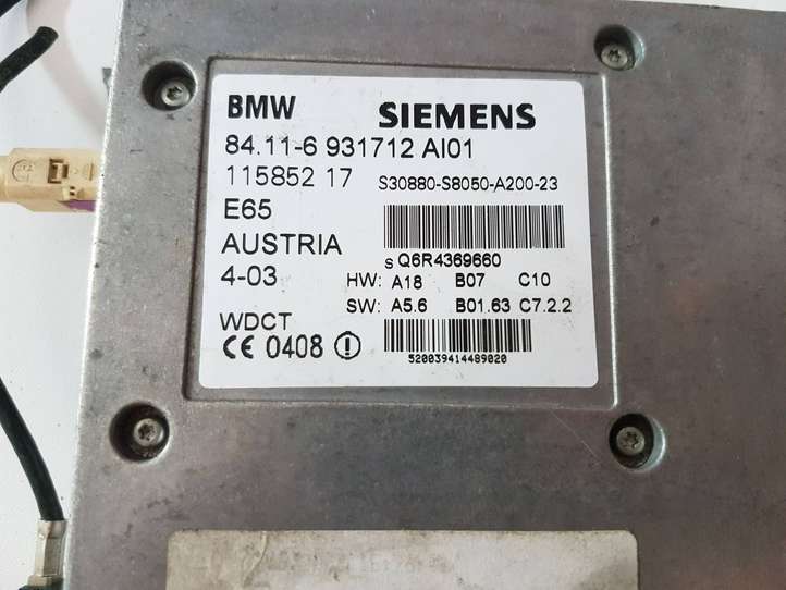 BMW 7 E65 E66 (2001 - 2008)  6931712 Блок управление GSM