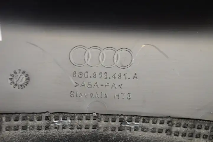 Audi TT TTS RS Mk3 8S (2014 - 2018) 8S0953491A Обшивка рулевой колонки — фото 5