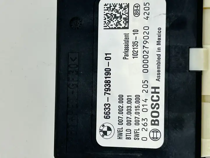 BMW 3 F30 F35 F31 (2012 - 2018) 7938190 Блок управления парктрониками — фото 2