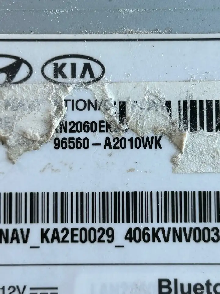 Kia Ceed (2015 - 2018) 96560A2010WK Магнитола / мультимедийная система — фото 2