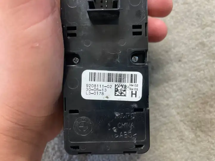BMW 3 F30 F35 F31 (2012 - 2018) 9208111 Блок кнопок стеклоподъемников — фото 3