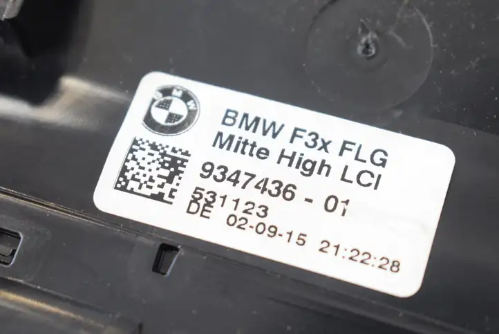 BMW 3 F30 F35 F31 (2012 - 2018) 9347436 Воздушная решетка панели — фото 5
