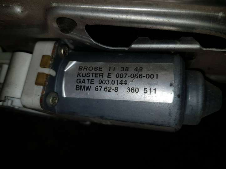 BMW 5 E39 (1996 - 2003)  8236859 Передний комплект электрического механизма для подъема окна