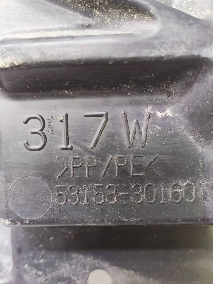 Lexus GS 300 350 430 450h (2007 - 2011) 5315330160 Дефлектор воздуха — фото 2