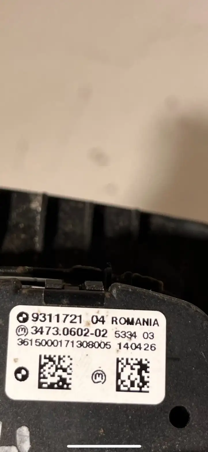 BMW 3 F30 F35 F31 (2012 - 2018) 9311721 Включатель фонарей — фото 4