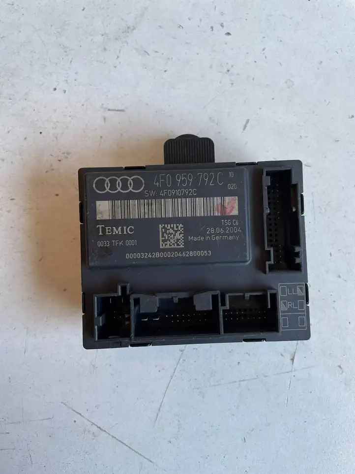 Audi A6 S6 C6 4F (2004 - 2008) 4F0959792C Блок управления дверью — фото 1