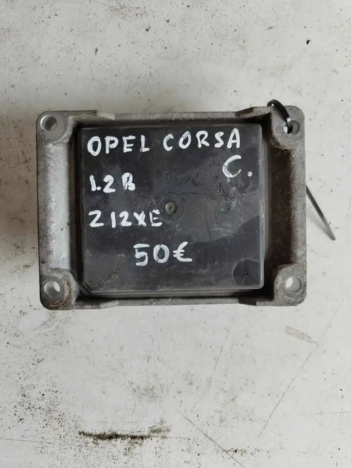 Opel Corsa C (2000 - 2003) 0261206274 Блок управления двигателем (ЭБУ) — фото 2