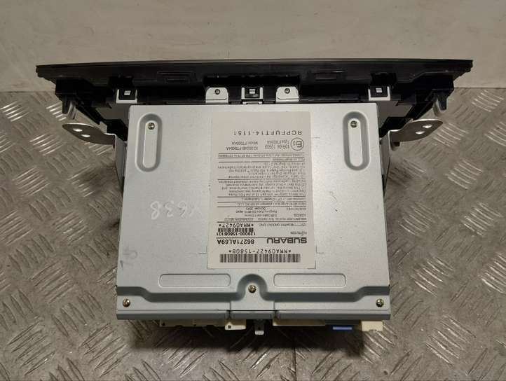 Subaru Outback (2014 - 2019)  86271AL69A Радио/ проигрыватель CD/DVD / навигация
