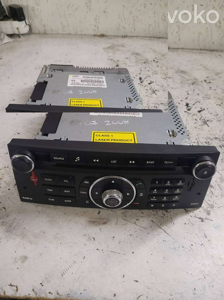 Citroen C6 (2005 - 2012)  96650244YP Радио/ проигрыватель CD/DVD / навигация