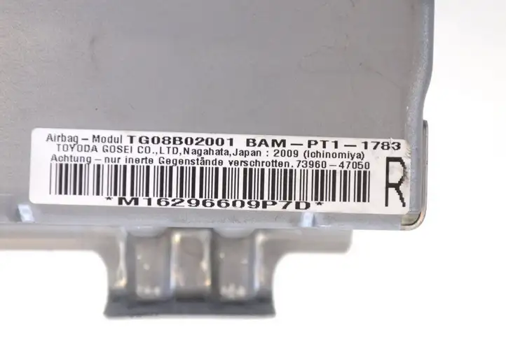 Toyota Prius (XW30) (2009 - 2015) 7396047050 Подушка безопасности пассажира — фото 5