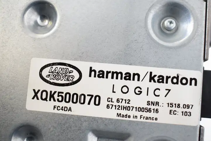 Land Rover Range Rover L322 (2005 - 2009) XQK500070 Усилитель звука — фото 5