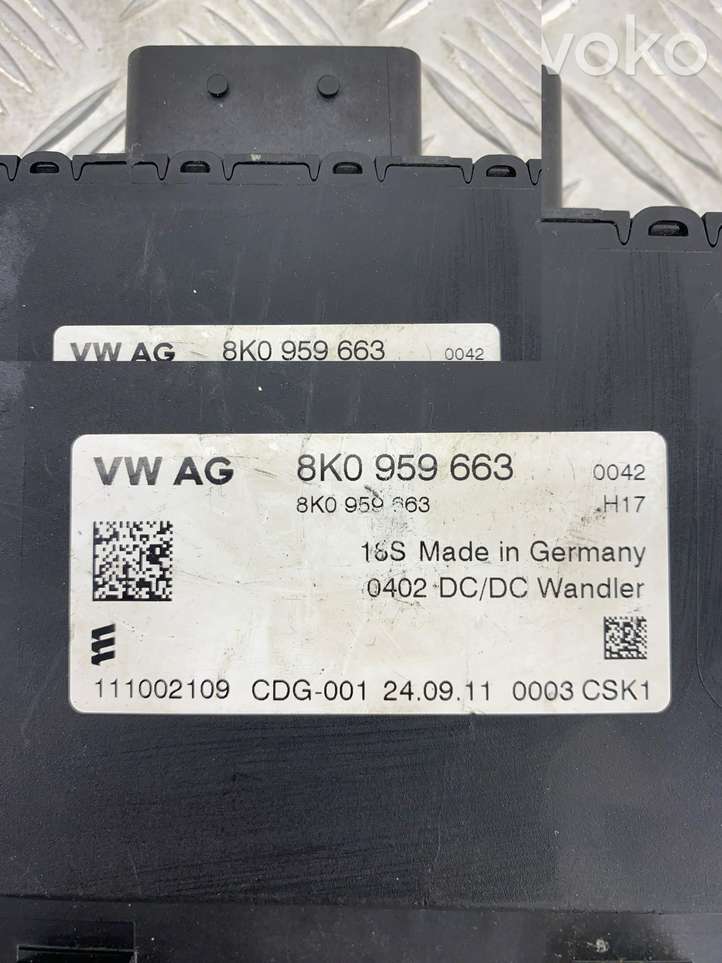 Audi A6 (2011 - 2014)  8K0959663 Другие блоки управления / модули