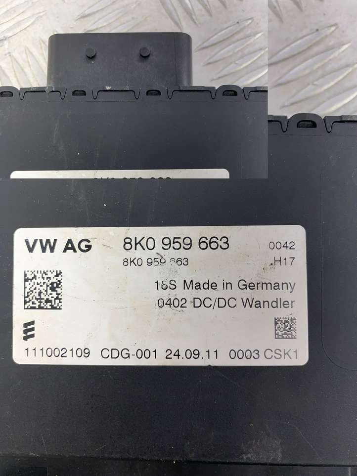 Audi A6 (2011 - 2014)  8K0959663 Другие блоки управления / модули