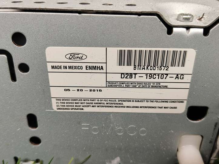 Ford Fiesta (2013 - 2017)  D2BT19C107AG Радио/ проигрыватель CD/DVD / навигация