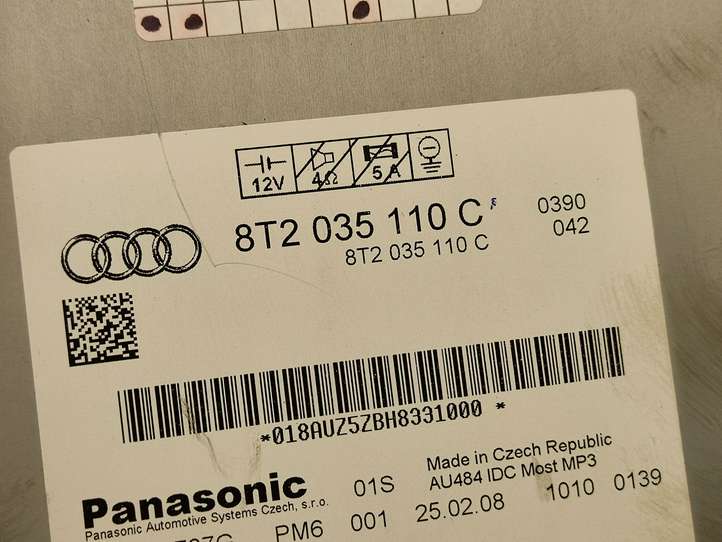 Audi A5 (2007 - 2011)  8T2035110C Радио/ проигрыватель CD/DVD / навигация