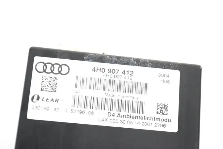 Audi A8 S8 D4 4H (2013 - 2017) 4H0907412 Блок управления парктрониками — фото 4