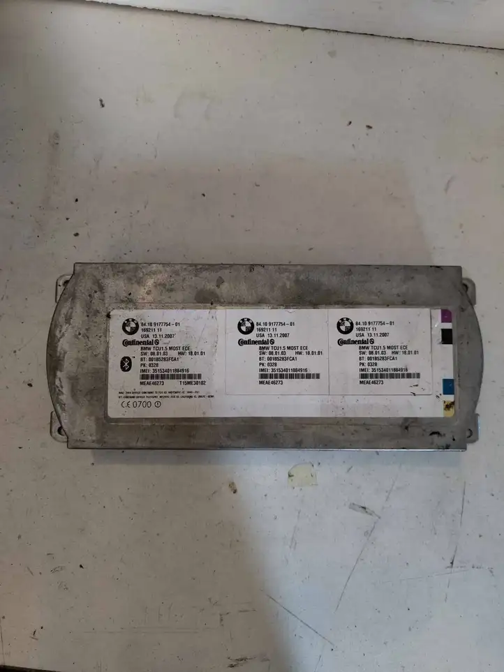 BMW X5 E70 (2006 - 2013) 9177754 Bluetooth модуль — фото 1