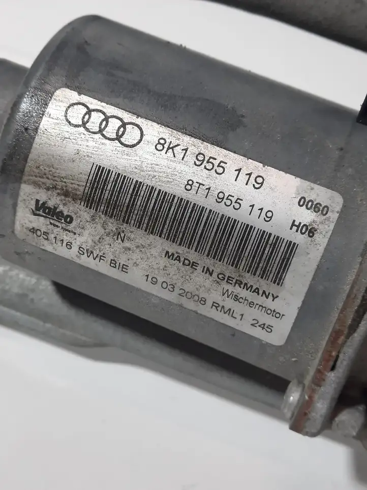 Audi A4 S4 B8 8K (2007 - 2011) 8K1955119 Комплект механизма стеклоочистителей — фото 2
