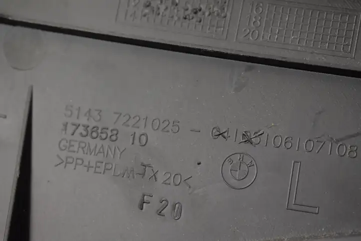BMW 1 F20 F21 (2011 - 2019) 51437221025 Нижняя обшивка стойки B — фото 5