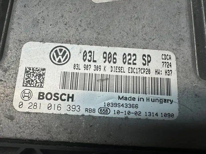 Volkswagen Amarok (2010 - ) 03L906022SP Блок управления двигателем (ЭБУ) — фото 2