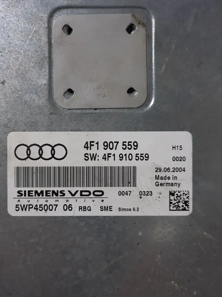 Audi A6 S6 C6 4F (2004 - 2008) 4F1907559 Блок управления двигателем (ЭБУ) — фото 5