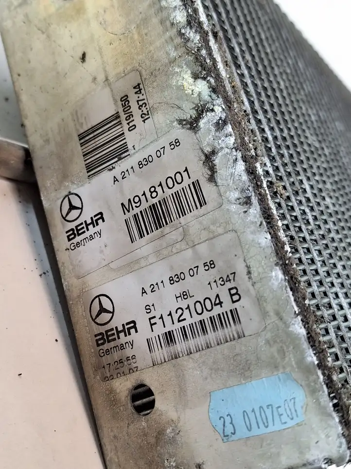 Mercedes-Benz E W211 (2002 - 2009) A2118300758 Испаритель кондиционера — фото 2