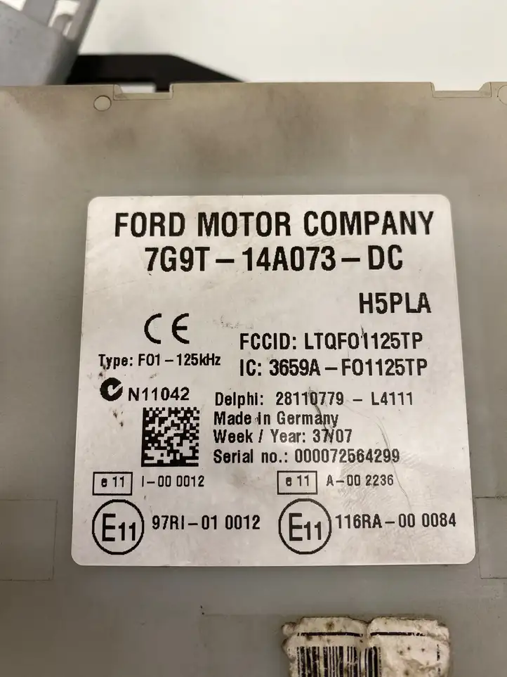 Ford S-MAX (2006 - 2010) 7G9T14A073DC Модуль комфорта — фото 5