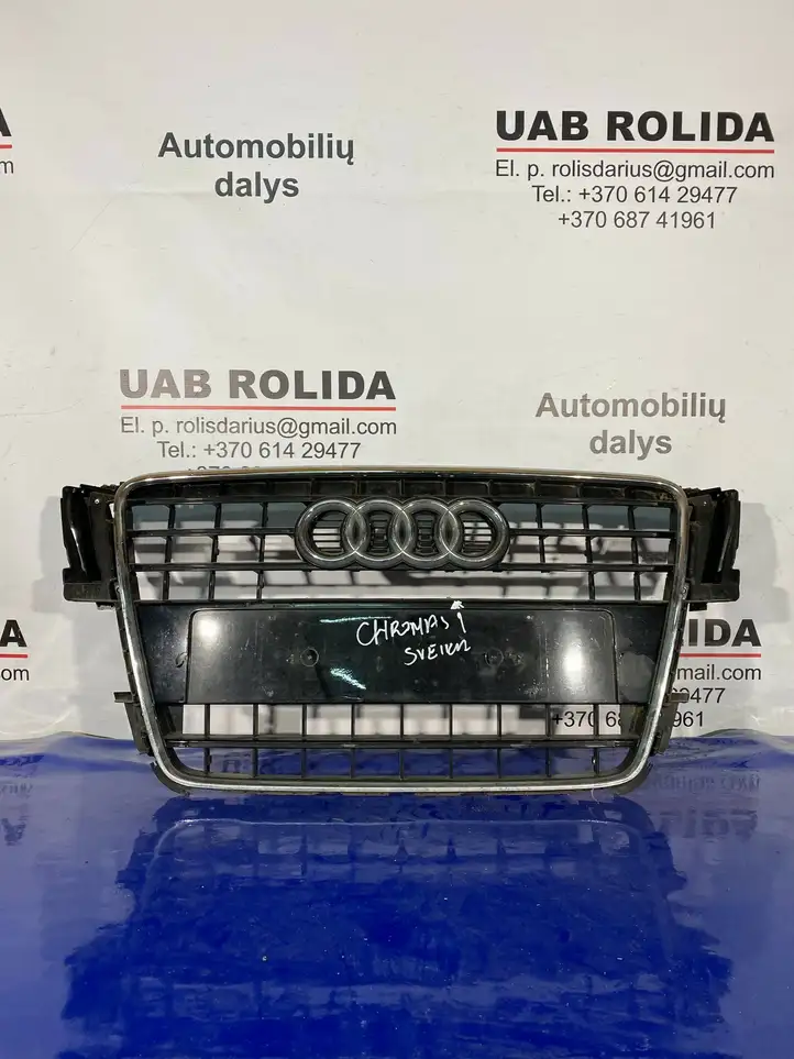 Audi A5 8T 8F (2007 - 2011) 8T0853651B Верхняя решетка радиатора — фото 1