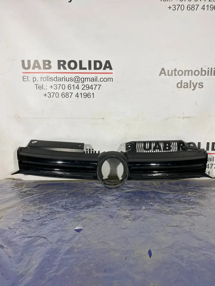 Volkswagen Golf VI (2009 - 2013) 5K0853651 Верхняя решетка радиатора — фото 1