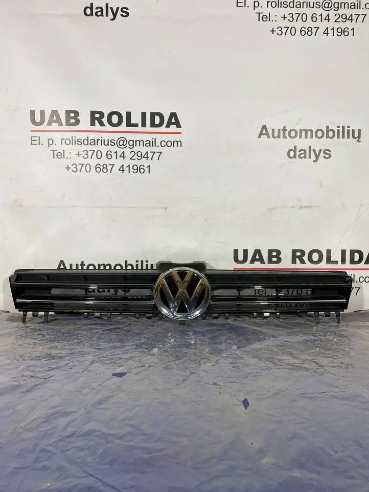 Volkswagen Golf VII (2013 - 2019) 5G0853653 Верхняя решетка радиатора — фото 1