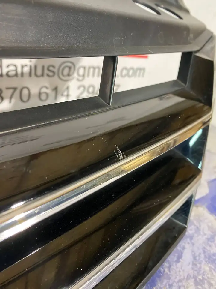 Volkswagen Sharan (2010 - 2015) 7N0853653B Передняя решетка — фото 11