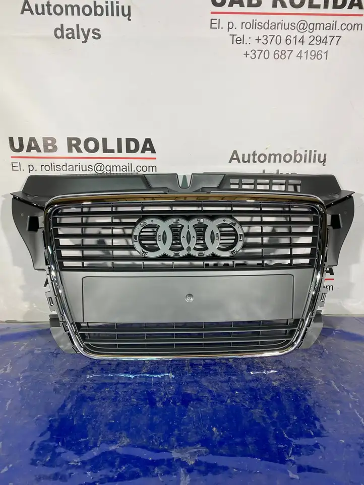 Audi A3/S3 8P (2008 - 2013) Верхняя решетка радиатора — фото 1