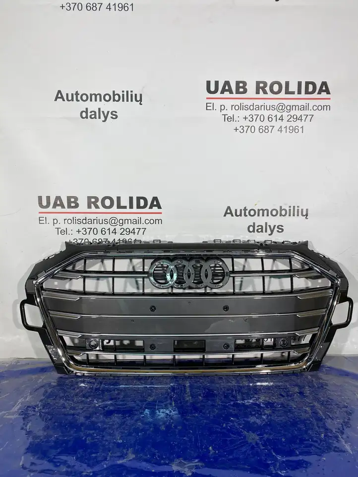Audi A4 S4 B9 8W (2019 - ) Верхняя решетка радиатора — фото 1
