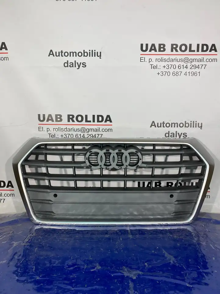 Audi Q5 SQ5 (2017 - ) Верхняя решетка радиатора — фото 1